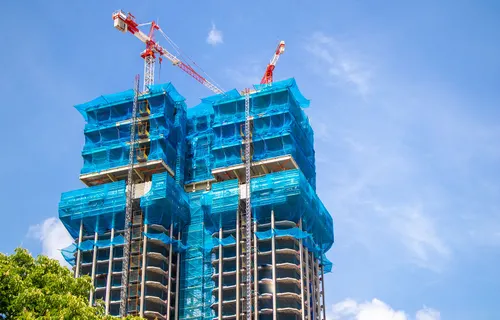 Construction safety net service